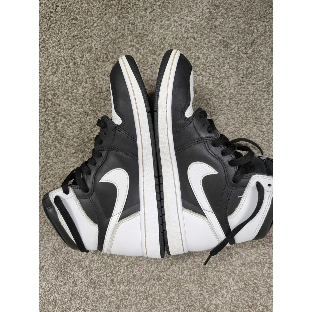 Nike Air Jordan 1 Retro High OG Panda Black‎ White Men's Size 9